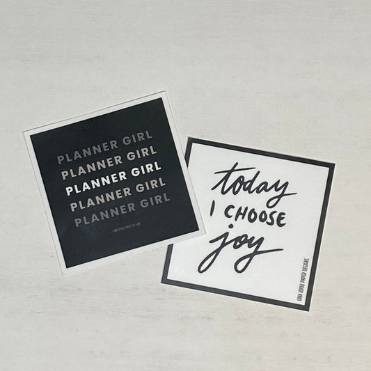 0-NEW! Today I Choose Joy Vinyl Sticker